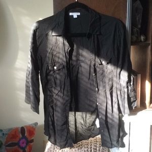 Button down collared shirt